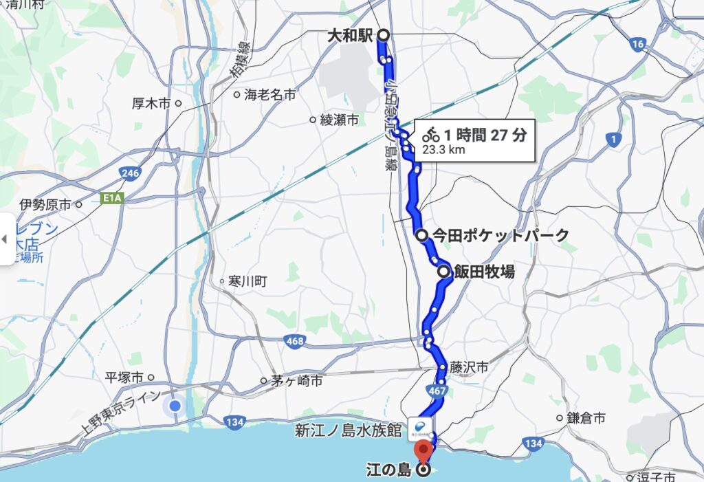 境川サイクリングロード