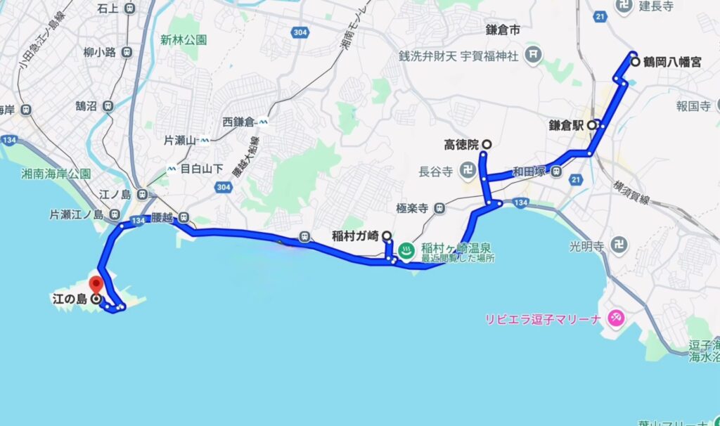 鎌倉～江の島ルート