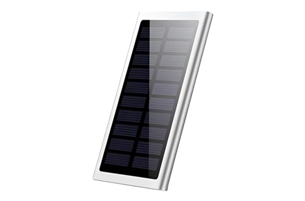 ソーラーパネル式モバイルバッテリー